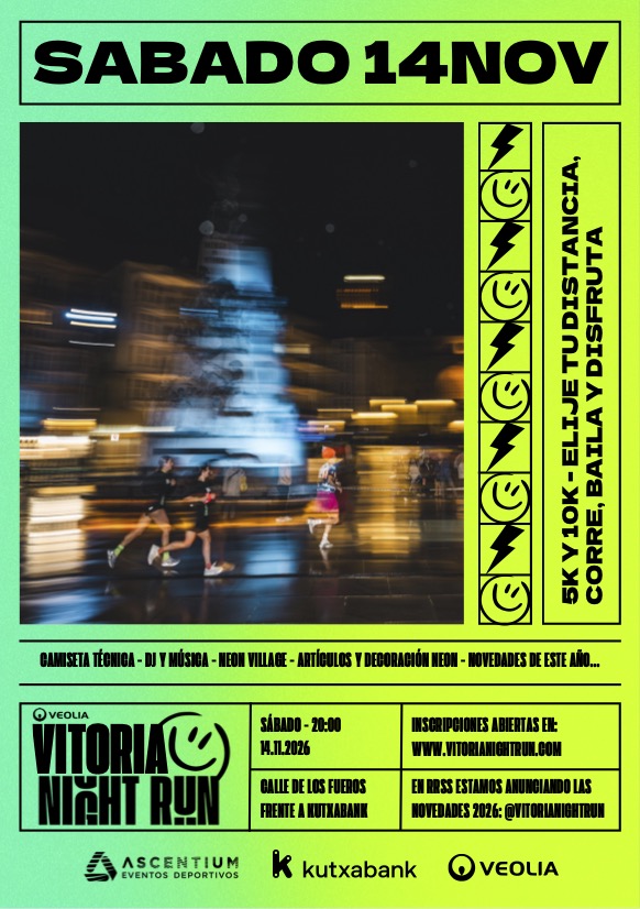 Veolia Vitoria Night Run 2026 - 2026 Registration